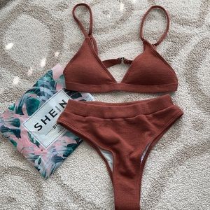 SHEIN Ribbed Swimsuit